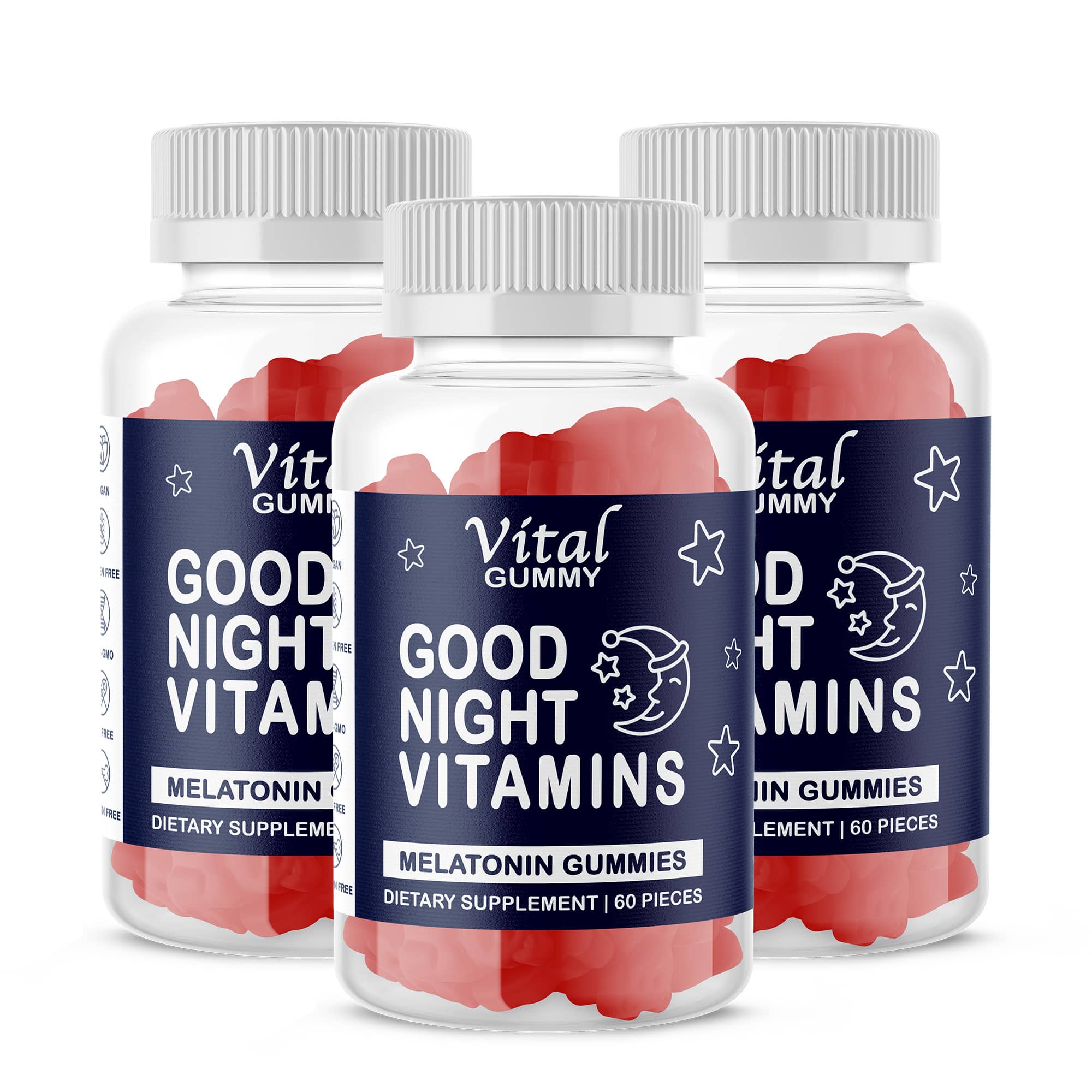 Vital Gummy Good Night Vitamins Мелатонин 3 месеца