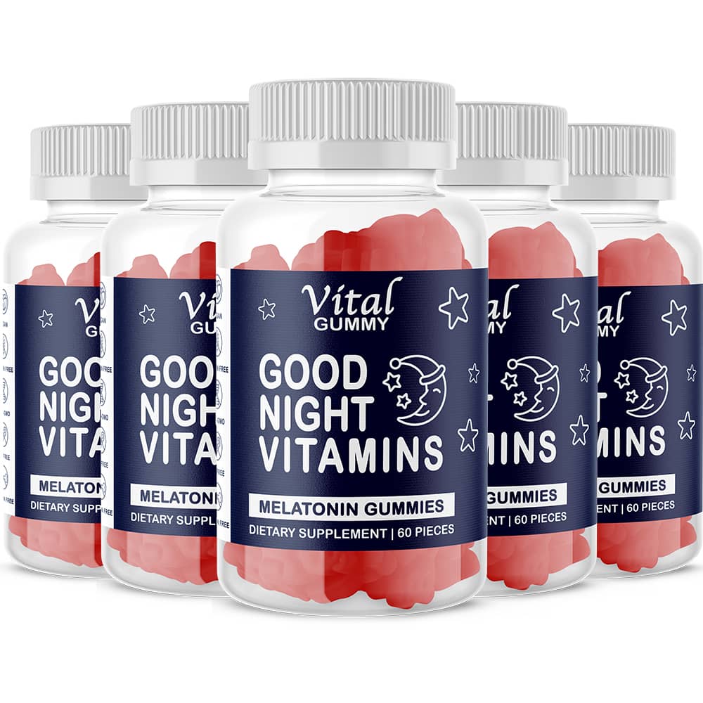 Vital Gummy Good Night Vitamins Мелатонин 5 месеца