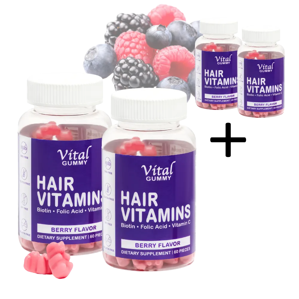 hair vitamins gummies vital gummy - витамини за коса