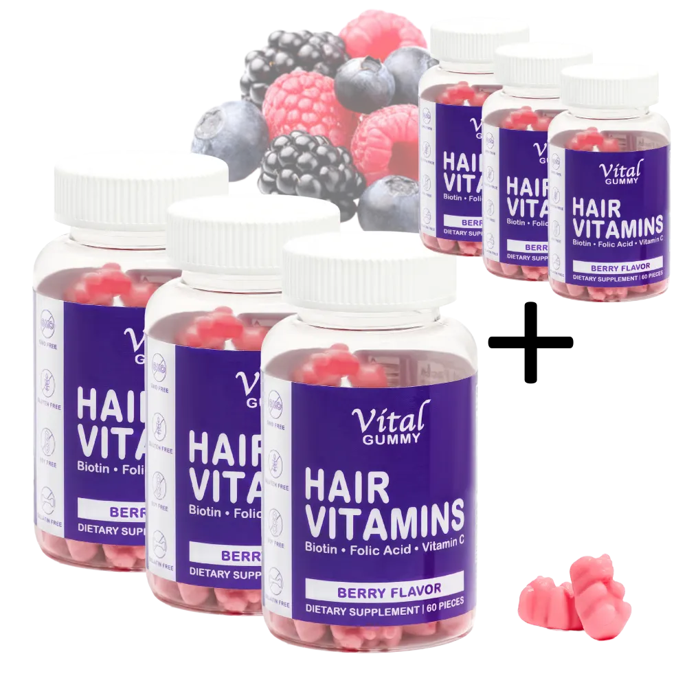 hair vitamins gummies vital gummy - витамини за коса